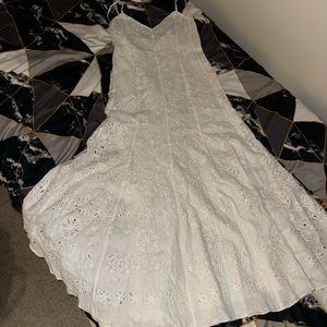 Beautiful white maxi dress